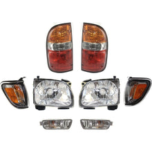 Load image into Gallery viewer, Front Headlights Kit + Tail Light Left &amp; Right Side For 2001-2004 Toyota Tacoma