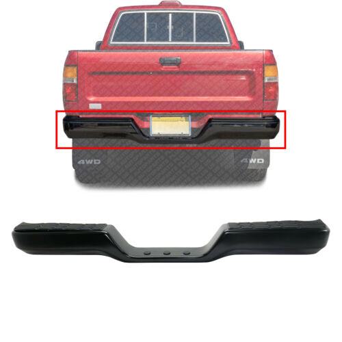 Rear Step Bumper Assembly Primed Steel For 1989-1995 Toyota Pickup