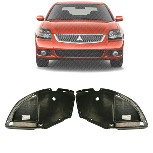 Engine Splash Shield Under Cover Right & Left Side For 2004-08 Mitsubishi Galant