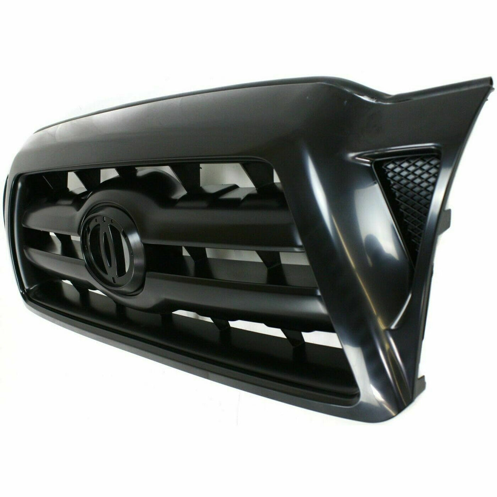 Front Grille Assembly Primed Shell & Insert Plastic For 2005-2010 Toyota Tacoma