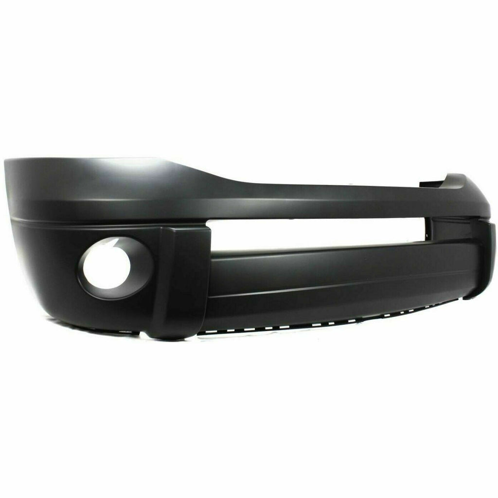 Front Bumper Cover Primed with Fog Light Hole Insert For 2006-2009 Dodge Ram 1500-3500