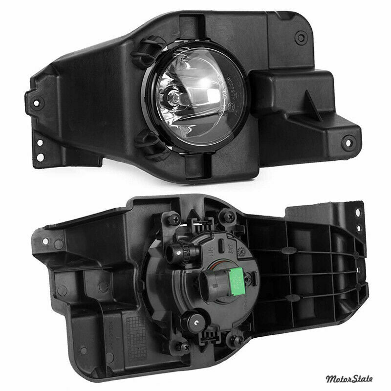 Fog Light Brackets With Bulbs Left & Right Side For 2011-2015 Ford Explorer