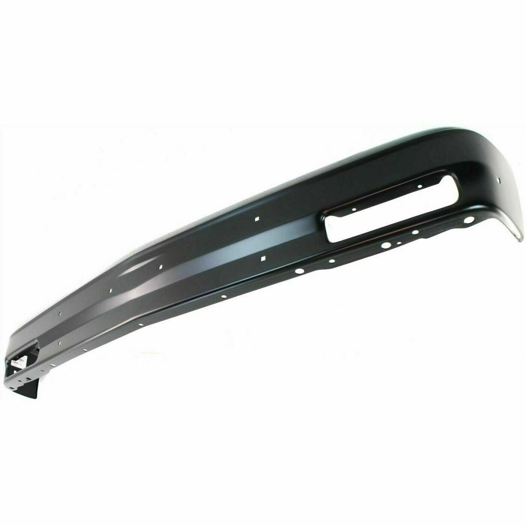 Front Bumper Face Bar Primed Steel For 1982-1994 GMC S15 / Chevrolet S10 Blazer