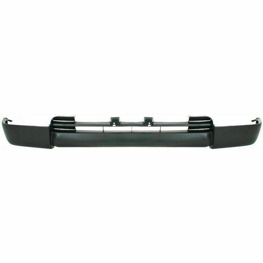 Front Bumper Chrome Steel + Valance Textured For 1996-98 Toyota 4Runner Limited