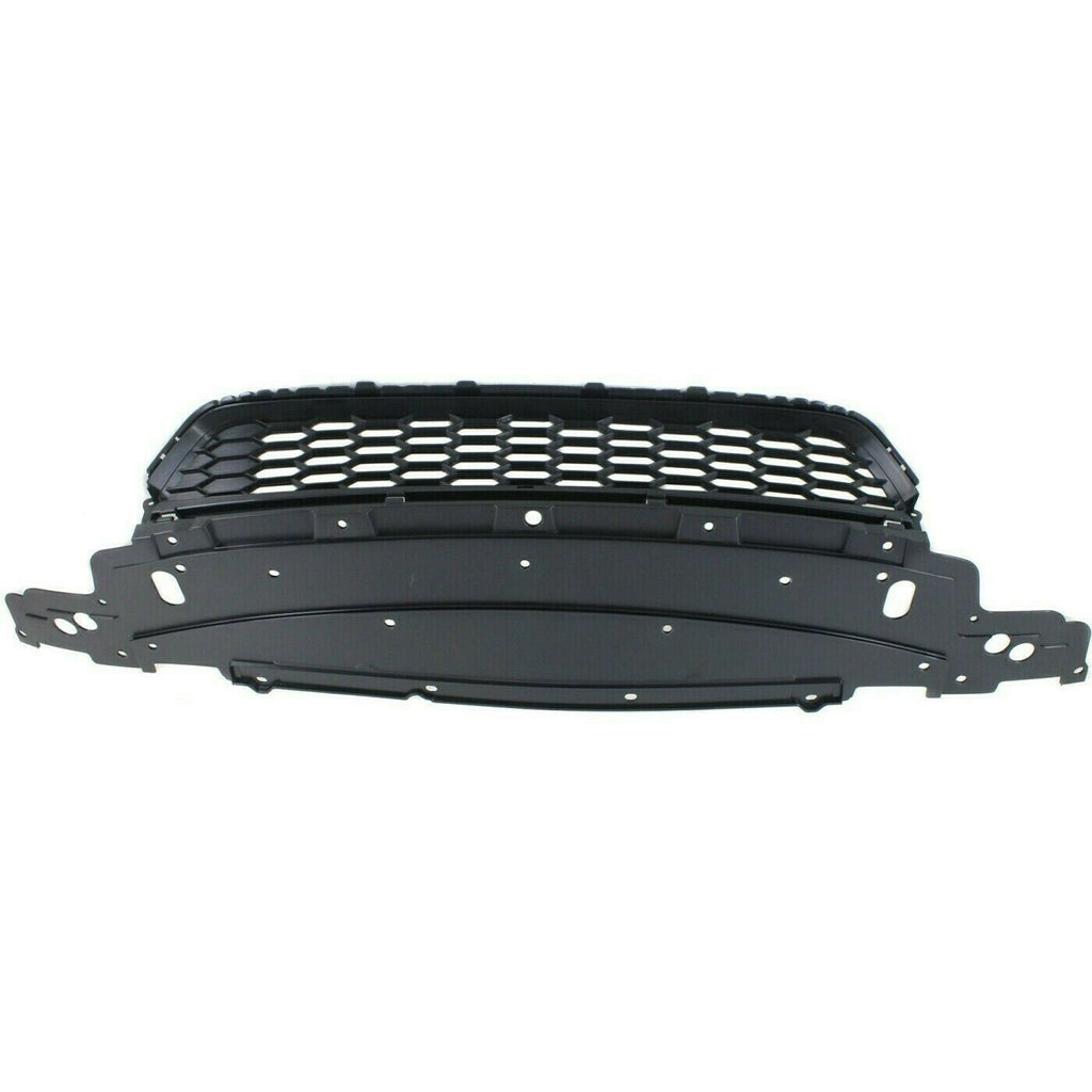 Front Bumper Lower Grille Assembly Textured Gray For 2013-15 Honda Accord Sedan