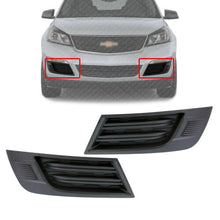 Load image into Gallery viewer, Fog Lamp Cover Textured Plastic Left &amp; Right Side For 2013-17 Chevrolet Traverse