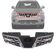 Load image into Gallery viewer, Front Grille Chrome Shell Primed Insert For 11-13 Nissan Rogue 14-15 Select