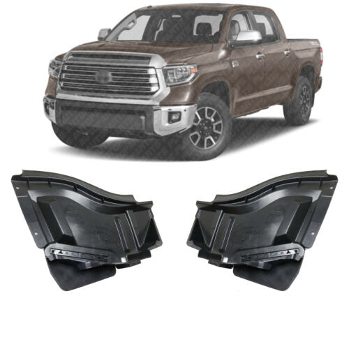 Front Fender Liner Front Section Left & Right Side For 2014-2018 Toyota Tundra