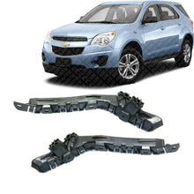 Load image into Gallery viewer, Set of 2 Bumper Brackets Retainers Left &amp; Right Side For 2010-2017 Chevy Equinox