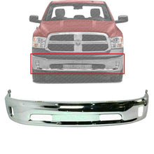 Load image into Gallery viewer, Front Bumper Lower Cover Chrome 2-Piece Type For 2013-2018 Dodge RAM 1500