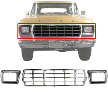 Load image into Gallery viewer, Front Grille Chrome + Head Lamps Bezels For 1978-1979 Ford F-Series / Bronco