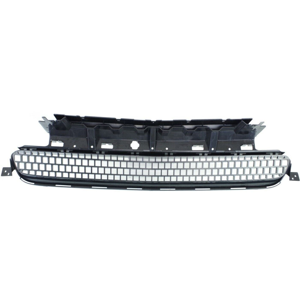 Front Bumper Lower Grille Textured Black Plastic For 2011-2014 Dodge Challenger