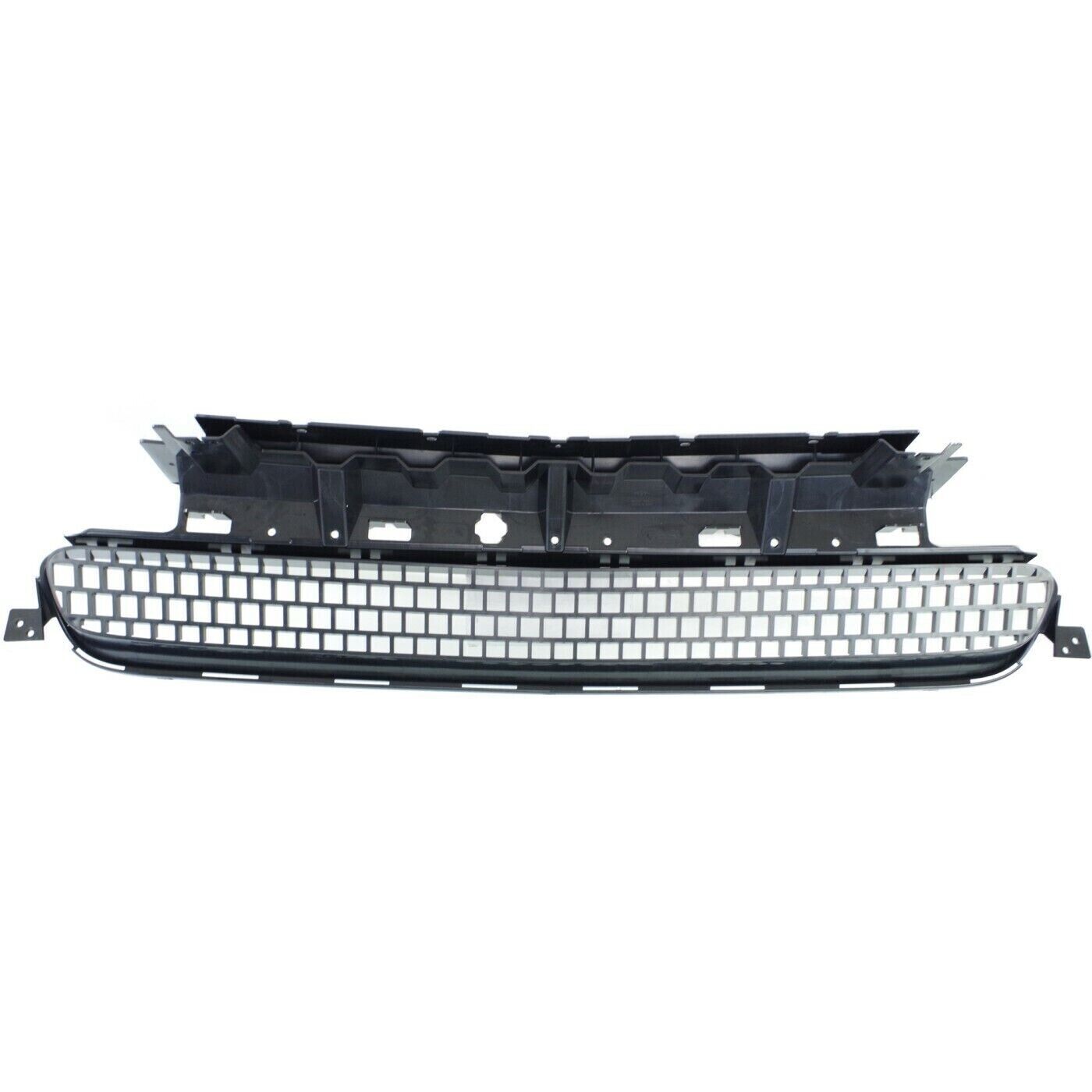 Front Bumper Lower Grille Textured Black Plastic For 2011-2014
