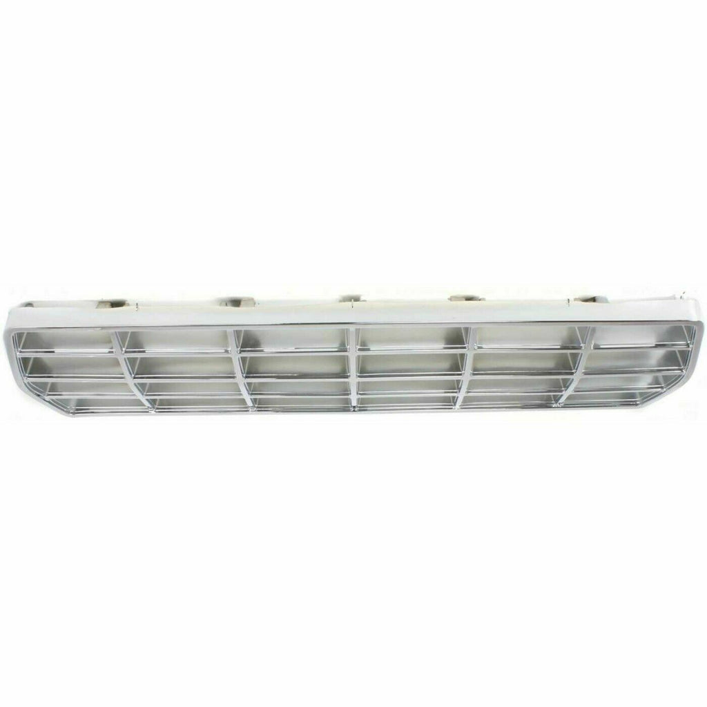 Front Grille Chrome + Head Lamps Bezels For 1978-1979 Ford F-Series / Bronco