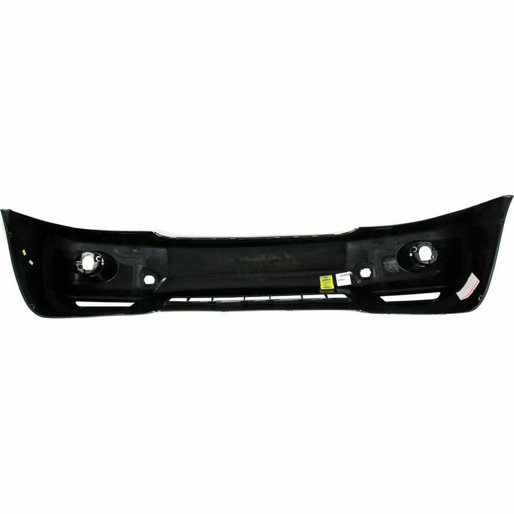 Front Bumper Cover with Fog Lamp Holes Primed For 2004-2007 Toyota Highlander