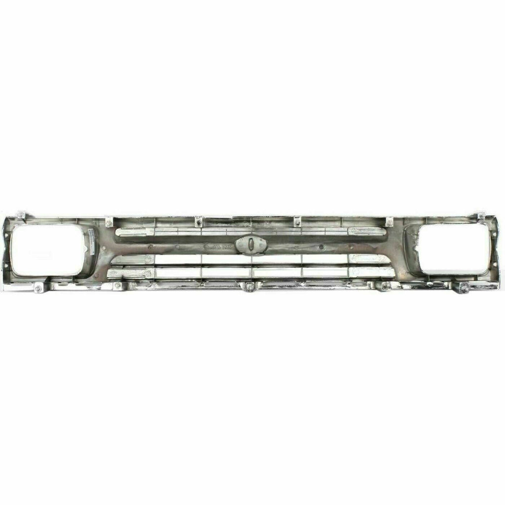 Front Grille Chrome Shell & Painted Insert For 1992-1995 Toyota Pickup 2WD