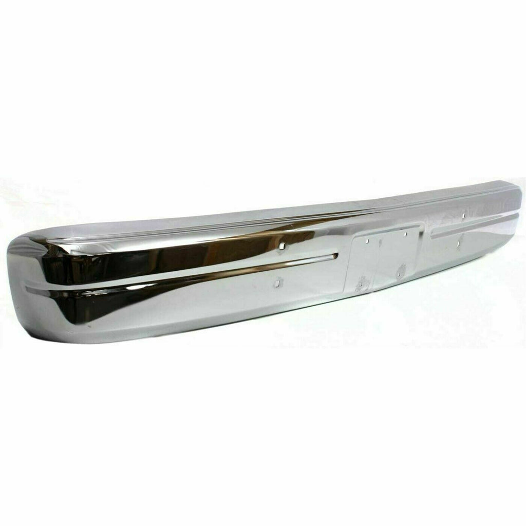 Front Bumper Face Bar Chrome Steel For 1986-1993 Dodge D250 W250