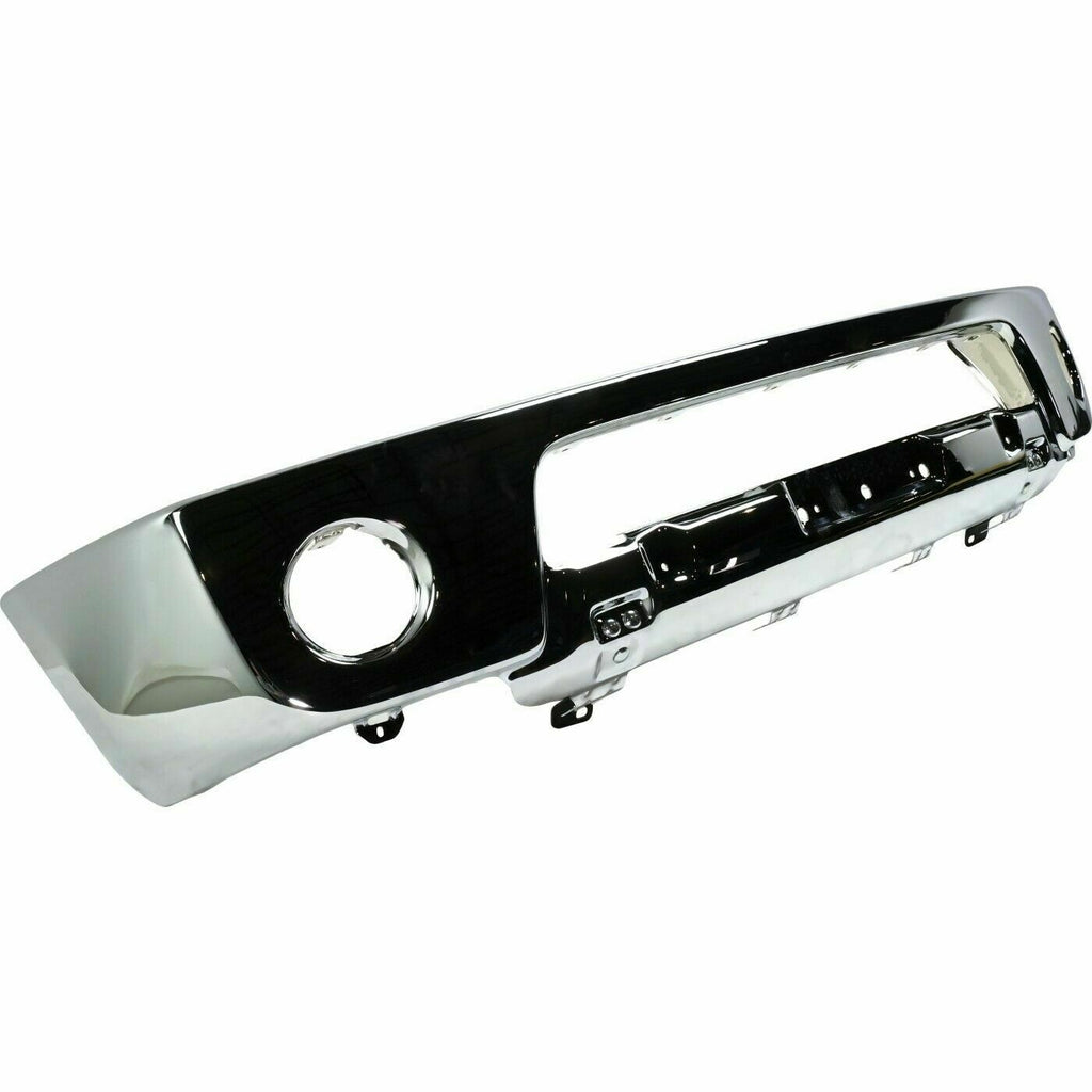 Front Bumper Lower Chrome Steel w/ Fog Light Holes For 2005-2008 Nissan Frontier