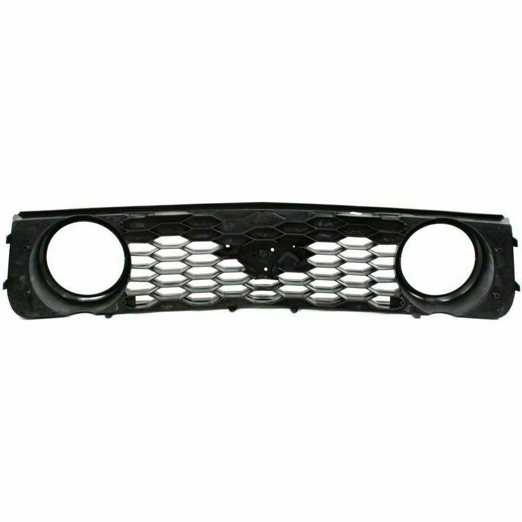 Front Bumper Lower & Upper Grille Textured For 2005-2009 Ford Mustang GT