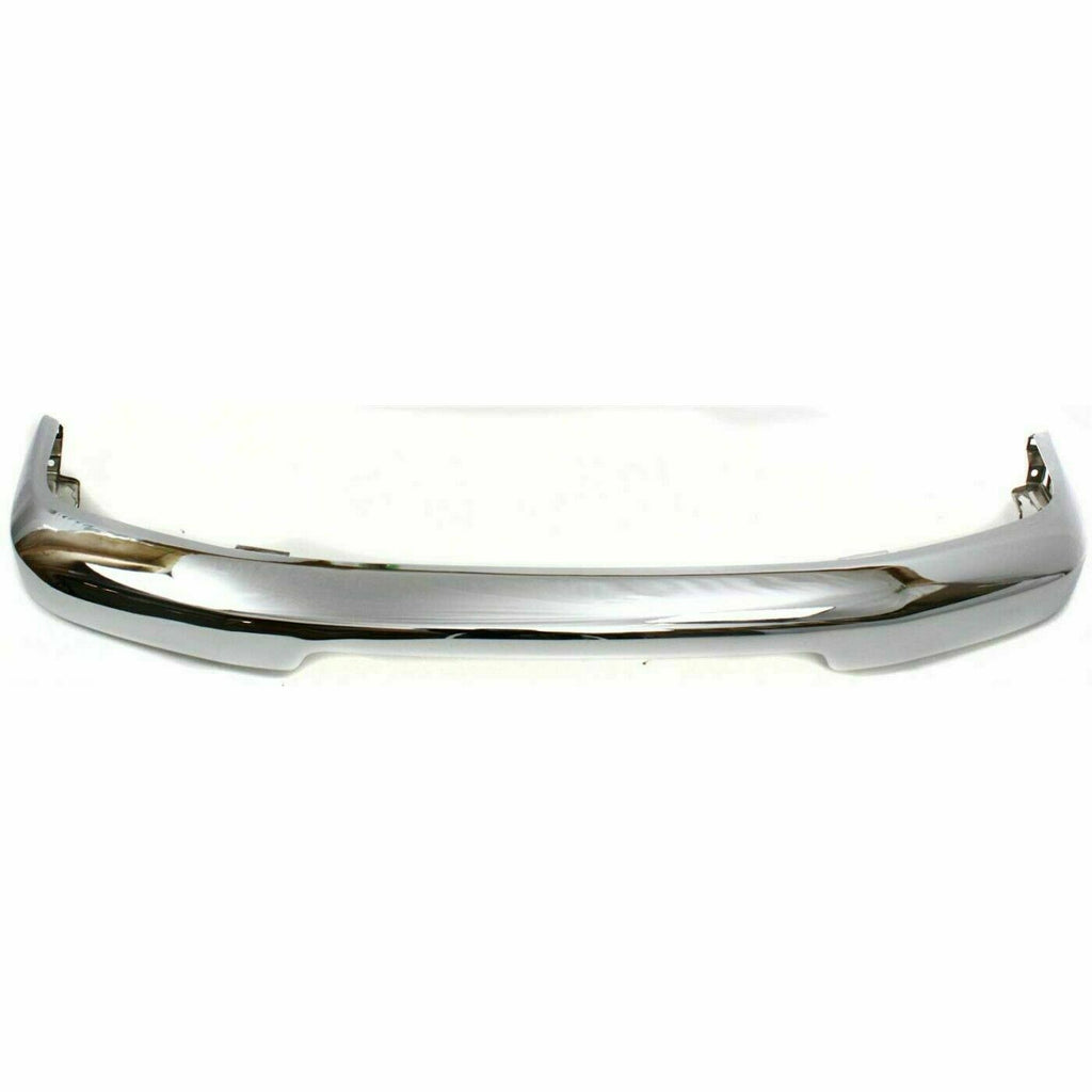 Front Bumper Chrome Steel Center For 1998-2000 Nissan Frontier