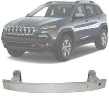 Load image into Gallery viewer, Front Bumper Reinforcement Aluminum w/o Tow Hook Holes For 2014-18 Jeep Cherokee