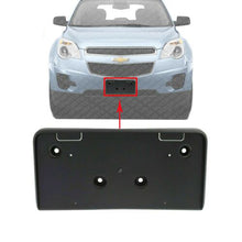 Load image into Gallery viewer, Front License Plate Bracket Textured For 2010-2015 Chevrolet Equinox