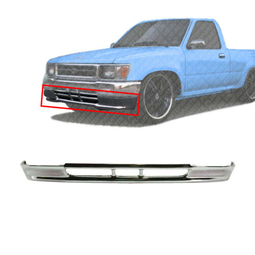 Front Lower Valance Panel Plastic Chrome For 1992-1995 Toyota Pickup 2WD