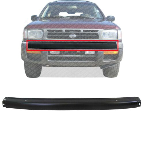 Front Bumper Center Face Bar Primed Steel For 1996-1998 Nissan Pathfinder