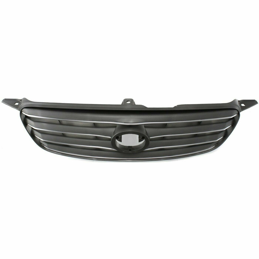 Grille Assembly Primed Shell & Insert For 2003-2004 Toyota Corolla