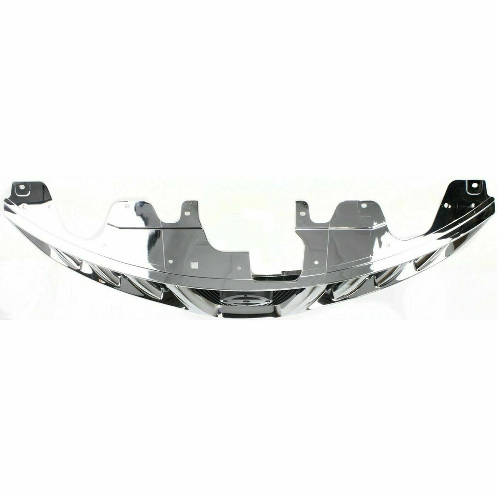 Front Grille Chrome Shell With Black Insert Plastic For 2009-2010 Nissan Murano