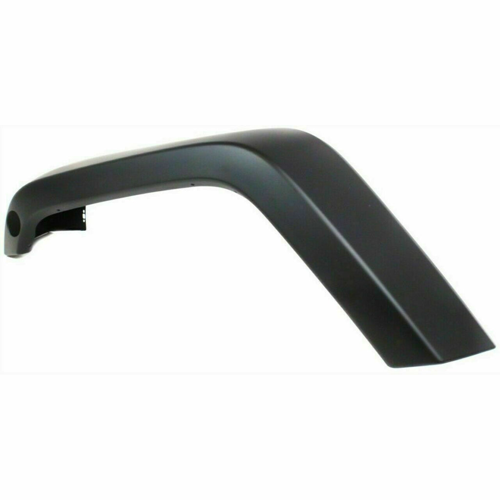 Front Left Driver Side Fender Flare Primed For 2007-2018 Jeep Wrangler (JK)