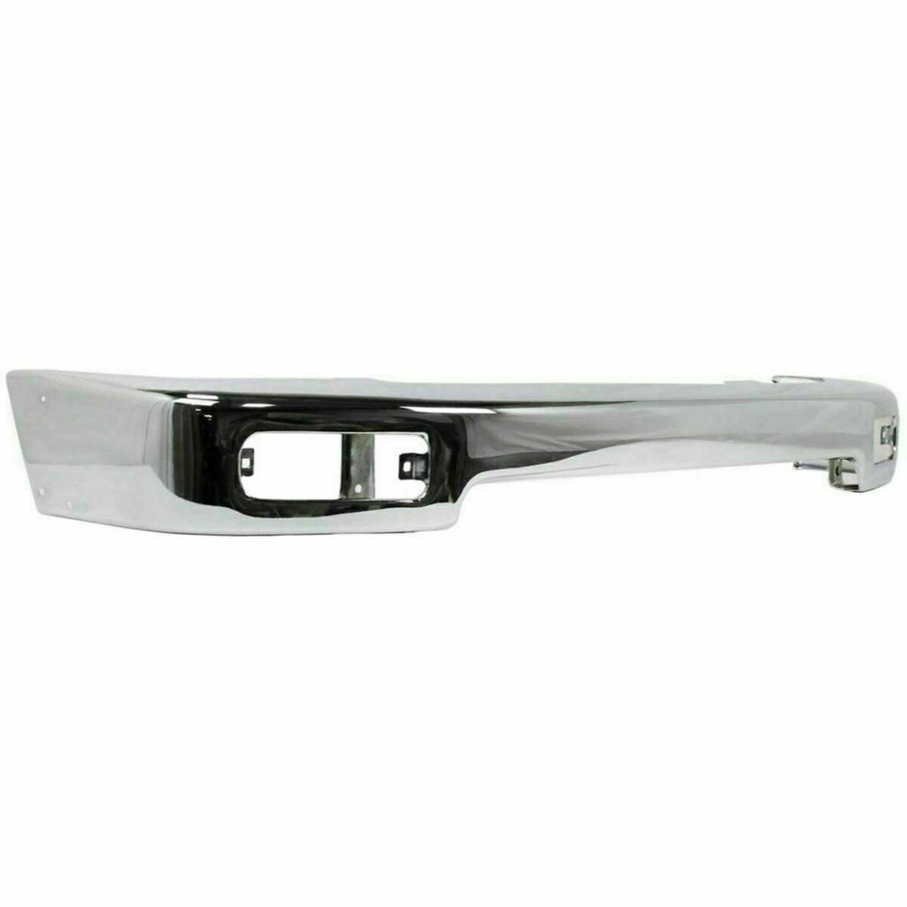 Front Bumper Chrome Steel + Valance Textured For 1996-98 Toyota 4Runner Limited