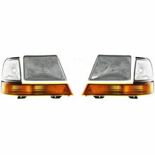 Load image into Gallery viewer, Head Lamps + Corner Parking Lamps Set LH &amp; RH Side For 1998-2000 Ford Ranger