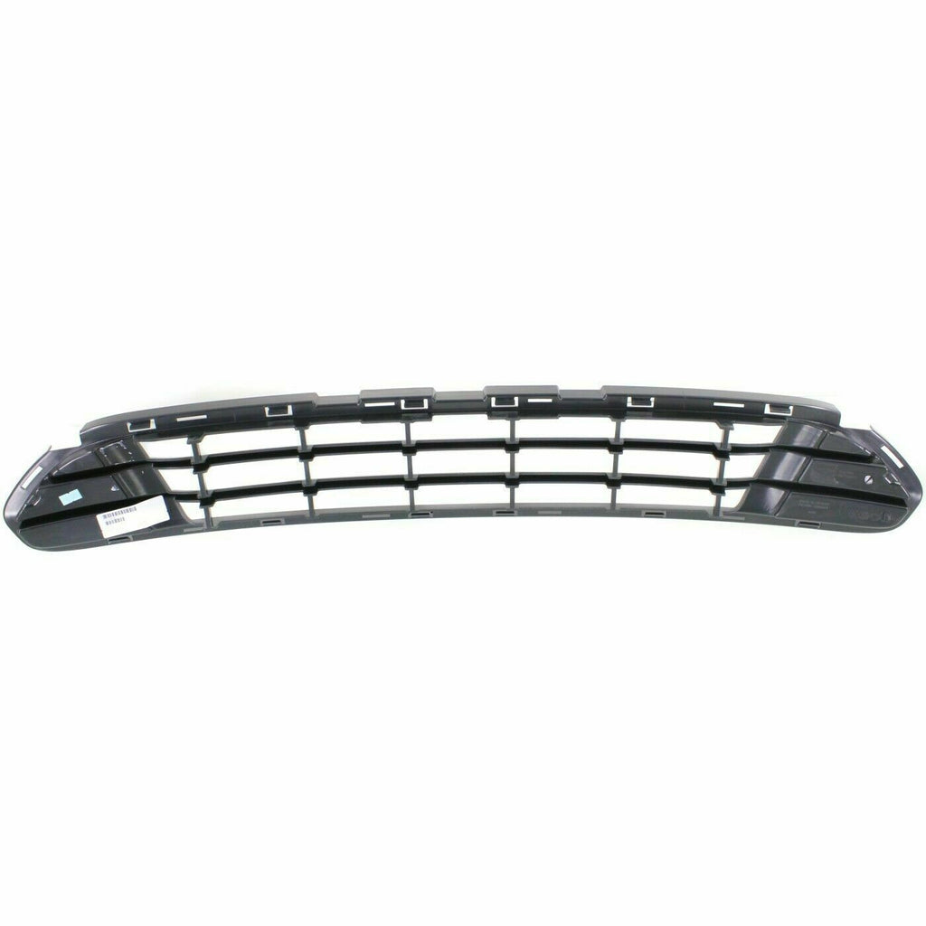 Front Bumper Lower Grille Center Textured Gray Plastic For 2010-2012 Ford Fusion