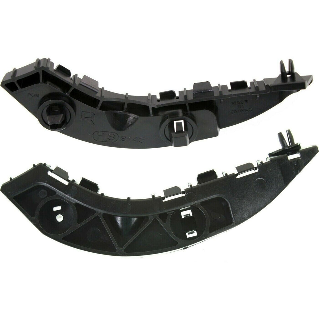 Front Set Of 2 Bumper Brackets Left and Right Side For 2006-11 Honda Civic Sedan