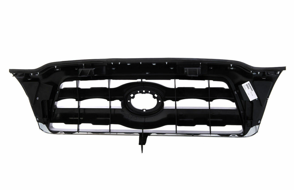 Front Grille Chrome Shell With Black Insert For 2005-2008 Toyota Tacoma