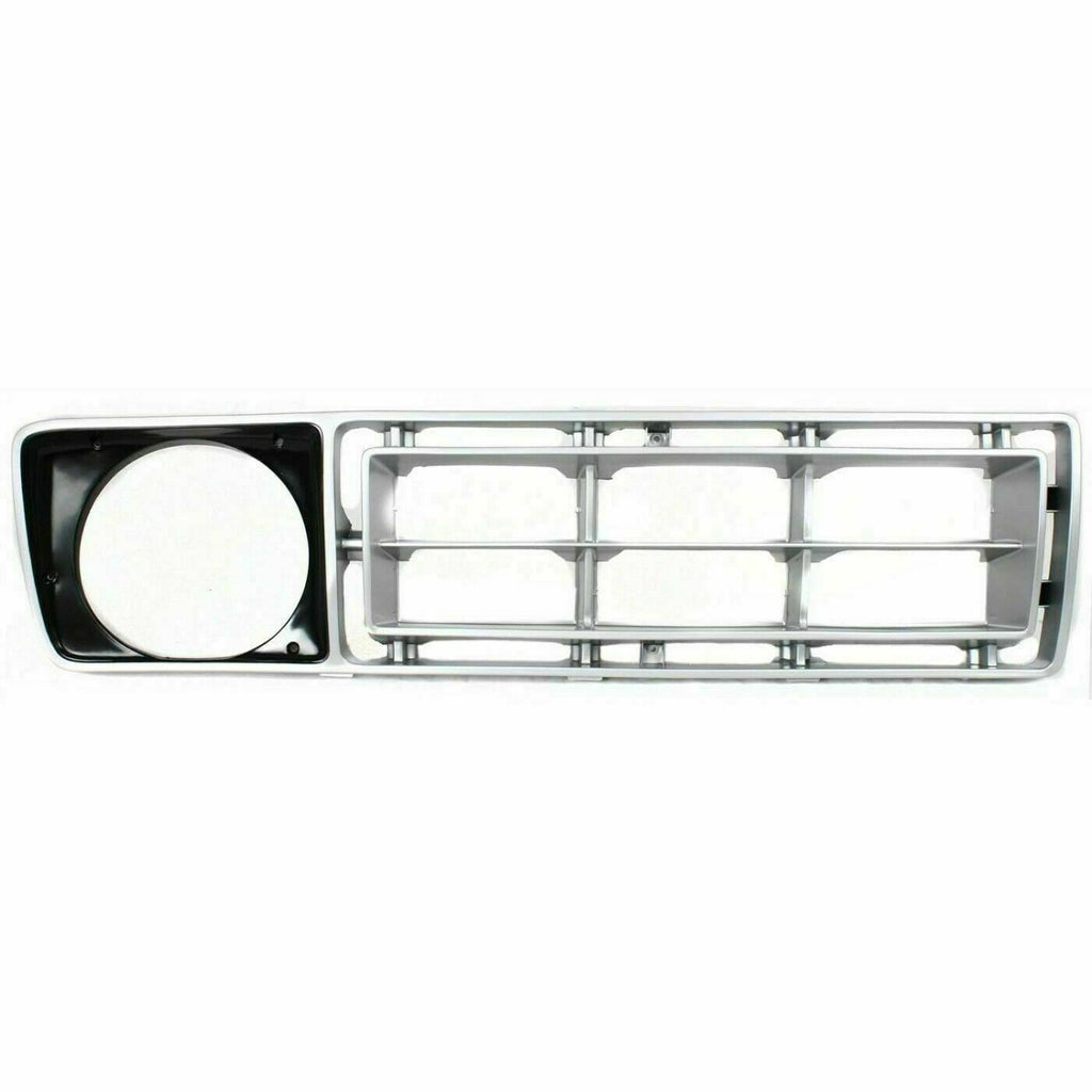 Front Grille Set of 2 Plastic For 1976-1977 Ford F-100 F-150 F-250 F-350 F-500