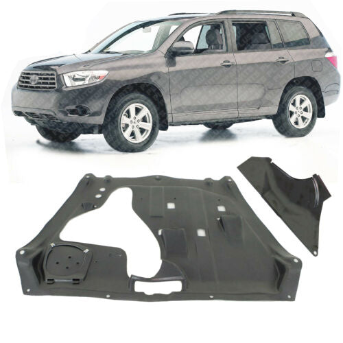 Engine Splash Shield Under Cover Plastic For 2008-2013 Toyota Highlander