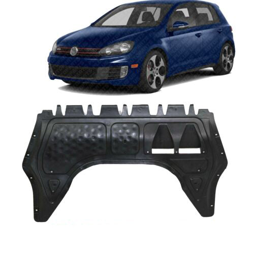 Front Gas Engine Splash Shield For 2005-2014 Volkswagen Jetta / 2006-2009 Rabbit