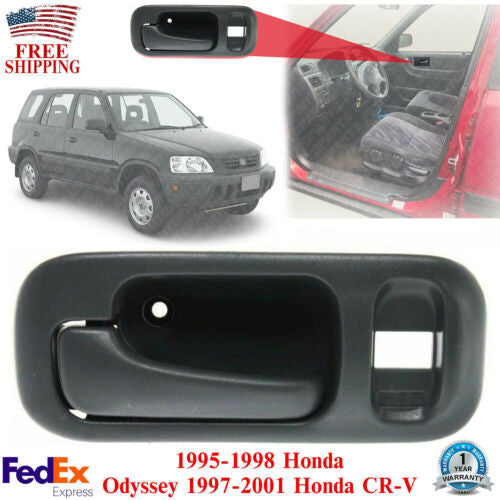 Front Interior Door Handle Plastic Left Side For 95-98 Honda Odyssey 97-01 CR-V