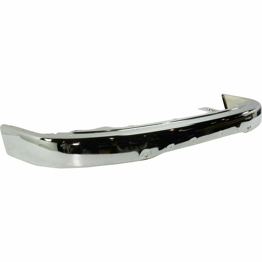 Front & Rear Bumper With End Caps Chrome Steel For 1999-2002 Toyota 4Runner