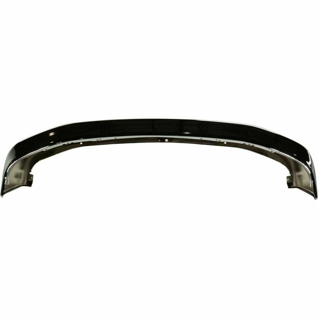 Front Bumper Chrome With Molding Holes For 1992-96 Ford F-150 1997 F-250 F-350