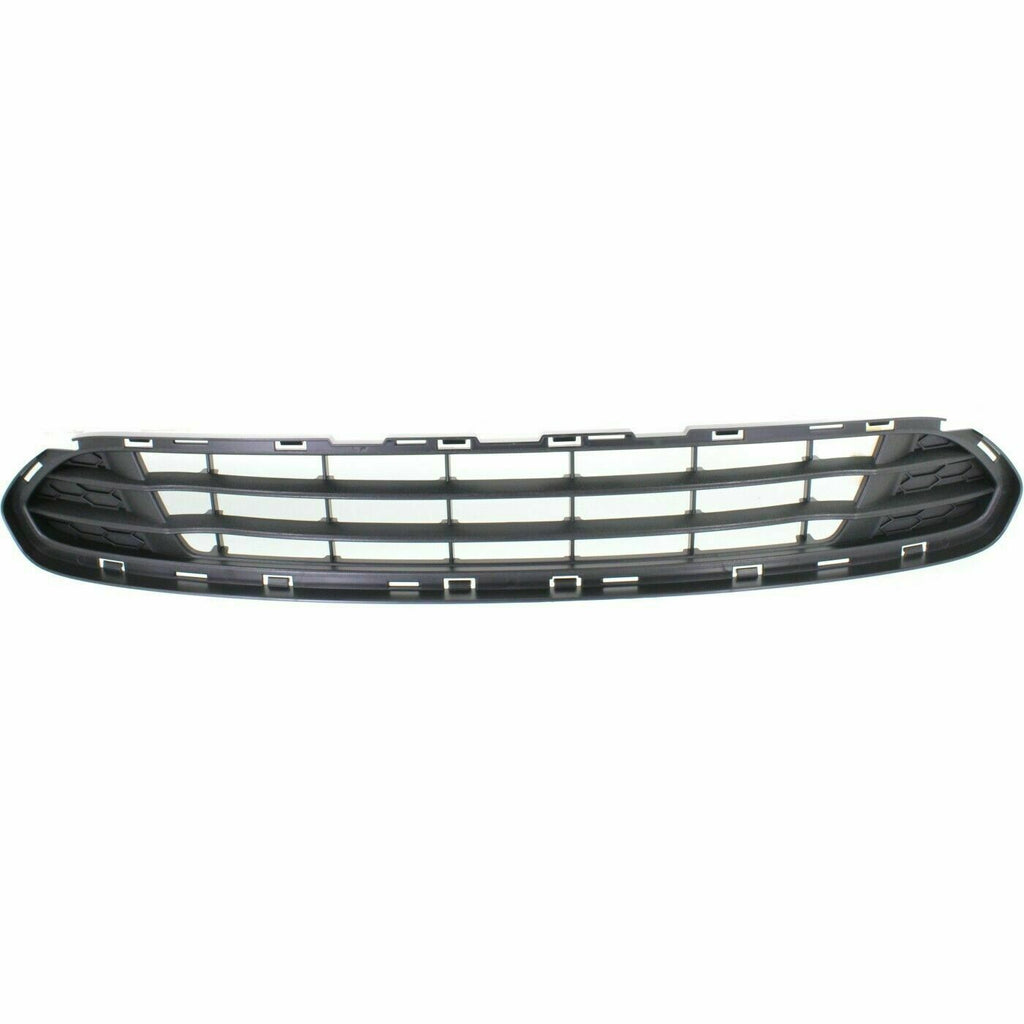 Front Bumper Lower Grille Center Textured Gray Plastic For 2010-2012 Ford Fusion