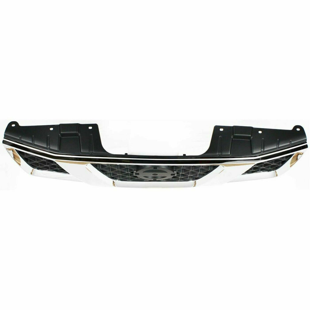 Front Grille Plastic Chrome For 2005-2008 Nissan Frontier / 2005-2007 Pathfinder