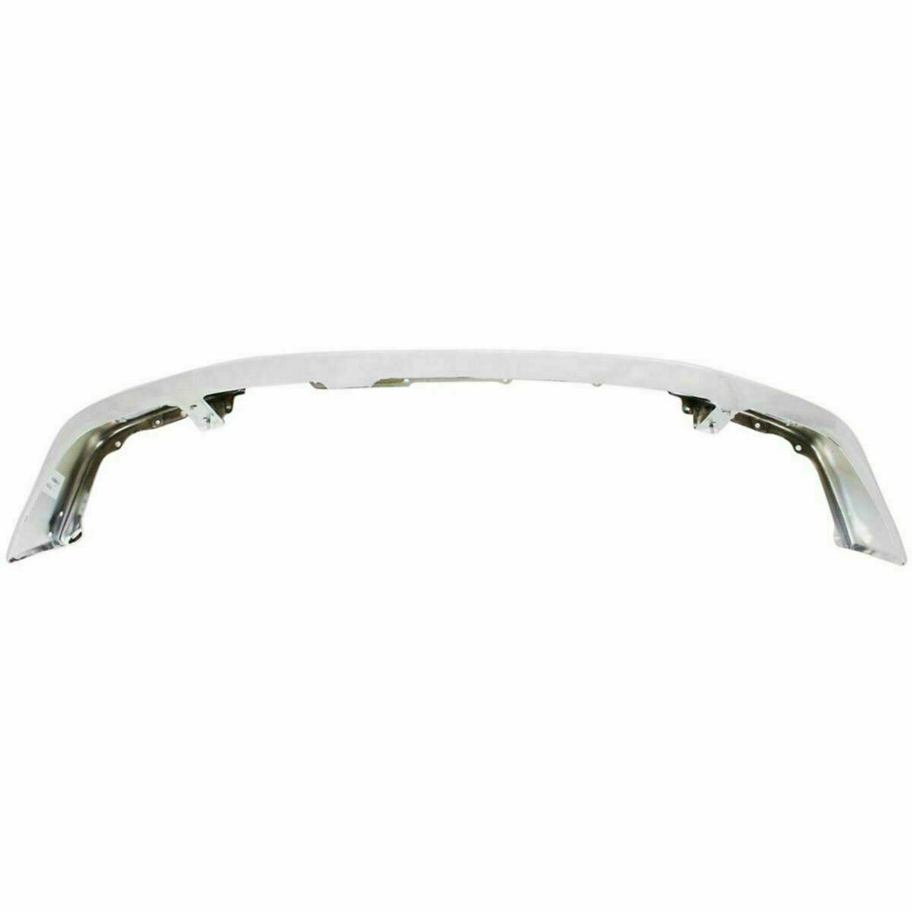 Front Bumper Chrome Steel + Valance Textured For 1996-98 Toyota 4Runner Limited