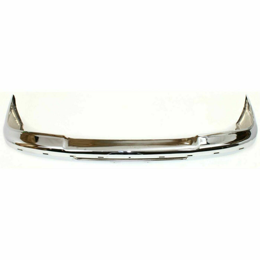 Front Bumper Chrome with Molding Holes For 1993-1997 Ford Ranger