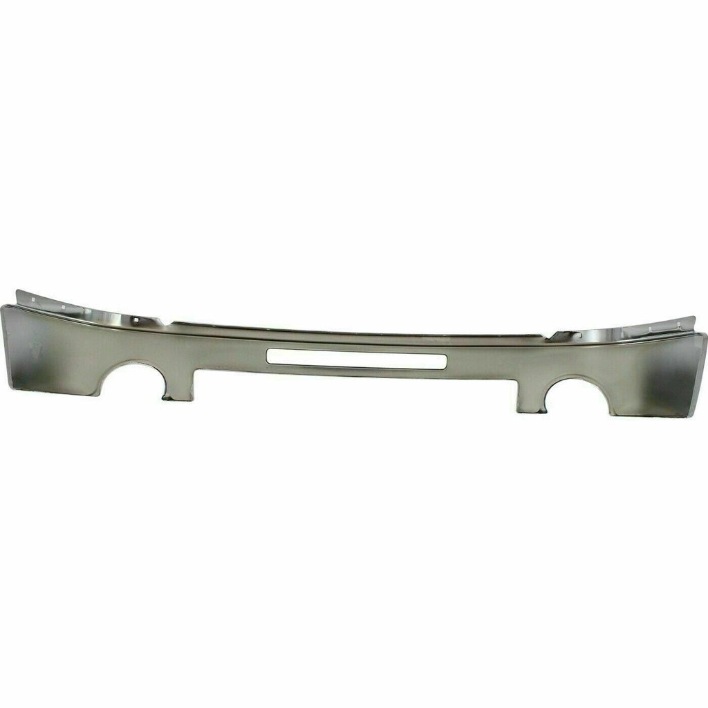 Front Bumper Chrome + Upper Cover + Valance For 2007-2010 GMC Sierra 2500HD 3500