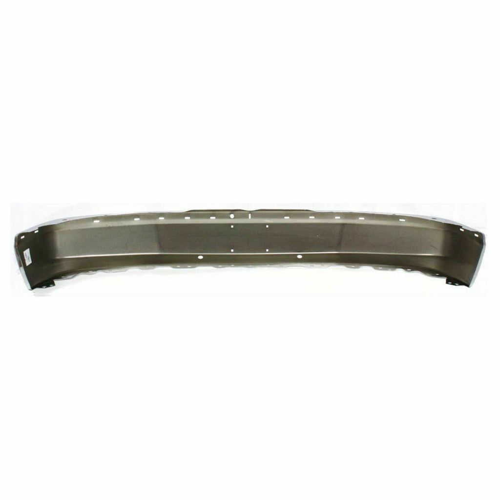Front Bumper Chrome Steel Face Bar For 2003-2020 Chevy Express / GMC Savana Van