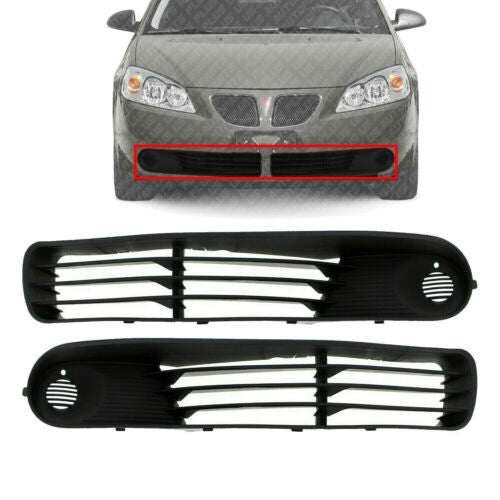 Lamp Cover Outer Adhesive Textured Without Fog Lights For 2005-2009 Pontiac G6