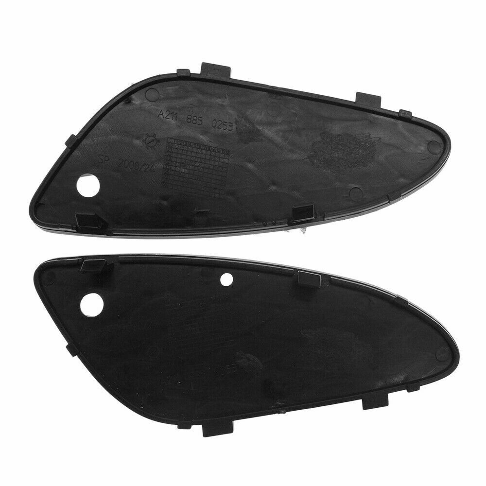 Front Fog Light Covers Left & Right Side For 2003-2006 Mercedes Benz E-Class